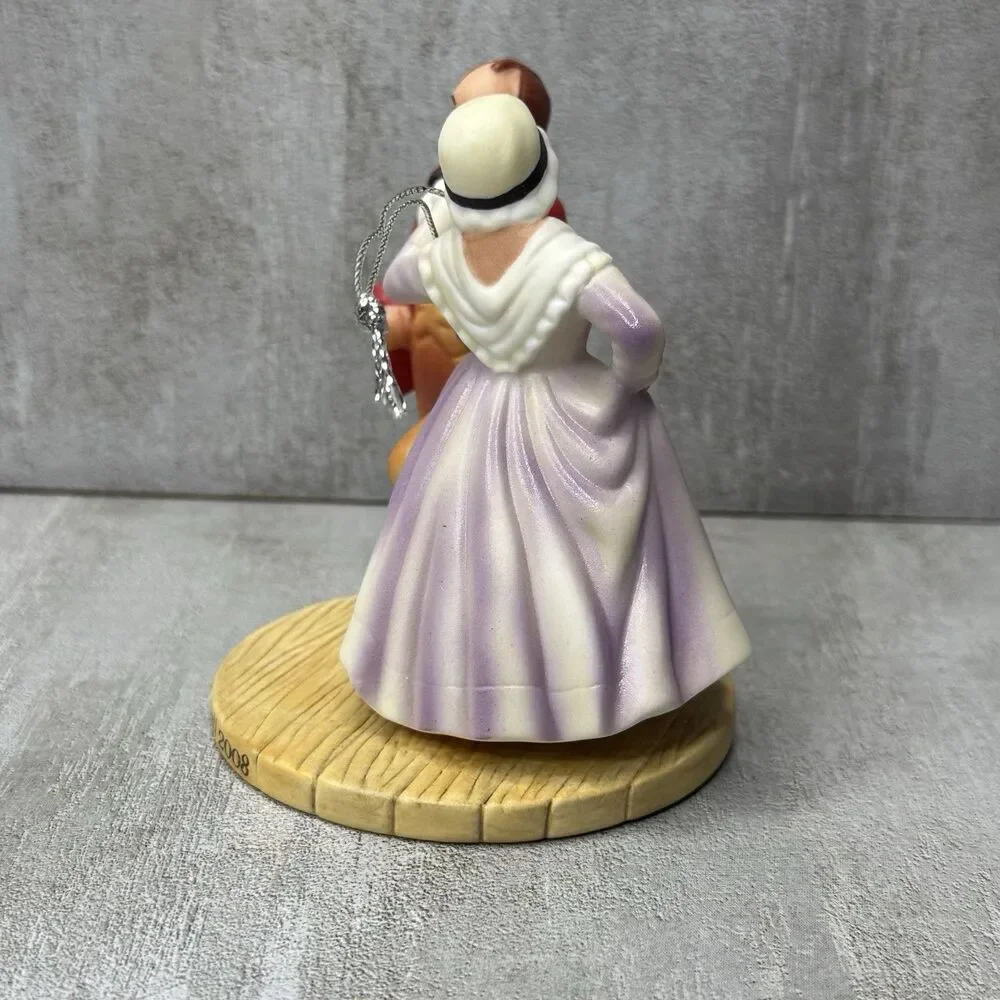 Curtis Publishing Norman Rockwell Inspired 2008 Christmas Ornament Man Woman - Picture 8 of 13